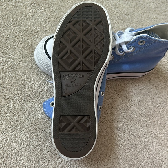 Converse Chuck Taylor All Star Lift Platform Hightop Shoes | Blue | 5.5 - Picture 6 of 13